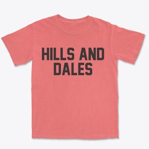 Hills And Dales Ohio Classic Block Premium Heavyweight T-shirt