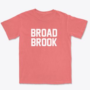 Broad Brook Connecticut Classic Block Premium Heavyweight T-shirt