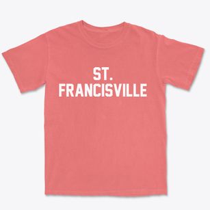 St. Francisville Louisiana Classic Block Premium Heavyweight T-shirt