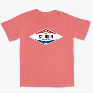 St. John Washington Diamond Star Premium Heavyweight T-shirt