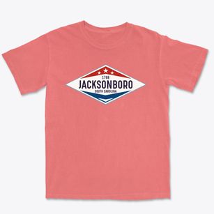 Jacksonboro South Carolina Diamond Star Premium Heavyweight T-shirt