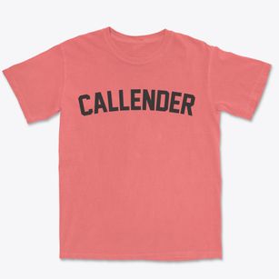 Callender California Classic Curve Premium Heavyweight T-shirt
