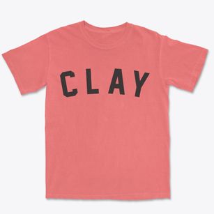 Clay California Classic Curve Premium Heavyweight T-shirt
