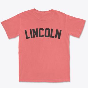 Lincoln Rhode Island Classic Curve Premium Heavyweight T-shirt