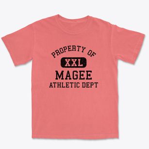 Magee Mississippi Athletic Dept Premium Heavyweight T-shirt