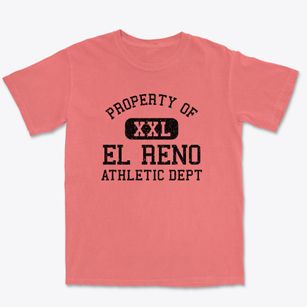 El Reno Oklahoma Athletic Dept Premium Heavyweight T-shirt