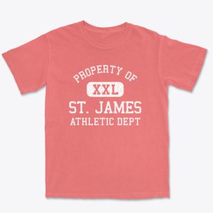 St. James Missouri Athletic Dept Premium Heavyweight T-shirt