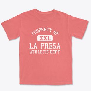 La Presa Texas Athletic Dept Premium Heavyweight T-shirt