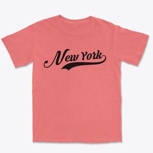 New York City New York Vintage Team Premium Heavyweight T-shirt