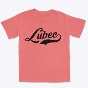 Lubec Maine Vintage Team Premium Heavyweight T-shirt