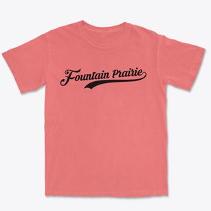 Fountain Prairie Wisconsin Vintage Team Premium Heavyweight T-shirt