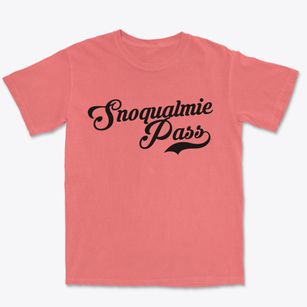 Snoqualmie Pass Washington Vintage Team Premium Heavyweight T-shirt