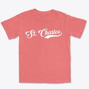 St. Charles Illinois Vintage Team Premium Heavyweight T-shirt