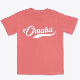 Omaha Nebraska Vintage Team Premium Heavyweight T-shirt