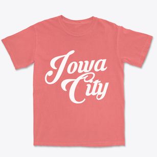 Iowa City Iowa Vintage Team Premium Heavyweight T-shirt