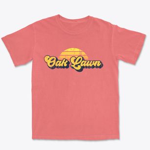 Oak Lawn Illinois Sublime Sunset Premium Heavyweight T-shirt