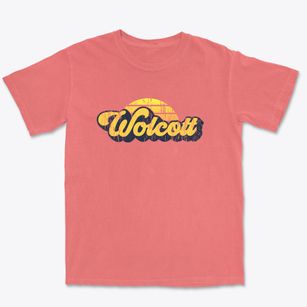 Wolcott New York Sublime Sunset Premium Heavyweight T-shirt