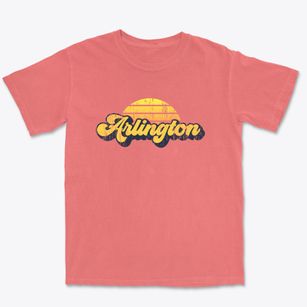 Arlington Massachusetts Sublime Sunset Premium Heavyweight T-shirt