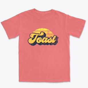 Toast North Carolina Sublime Sunset Premium Heavyweight T-shirt