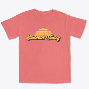 Stillman Valley Illinois Sublime Sunset Premium Heavyweight T-shirt