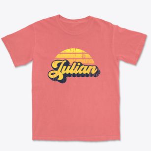 Julian California Sublime Sunset Premium Heavyweight T-shirt