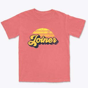 Joiner Arkansas Sublime Sunset Premium Heavyweight T-shirt