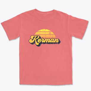 Kerman California Sublime Sunset Premium Heavyweight T-shirt