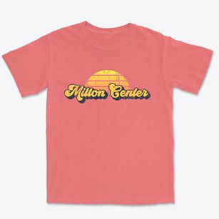Milton Center Ohio Sublime Sunset Premium Heavyweight T-shirt