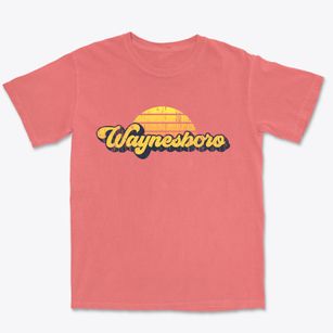 Waynesboro Pennsylvania Sublime Sunset Premium Heavyweight T-shirt