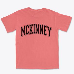 Mckinney Texas Varsity Premium Heavyweight T-shirt