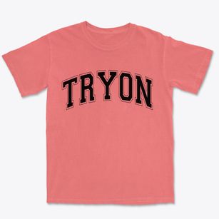 Tryon North Carolina Varsity Premium Heavyweight T-shirt