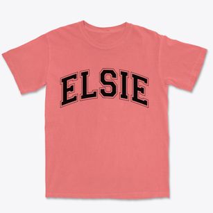 Elsie Nebraska Varsity Premium Heavyweight T-shirt