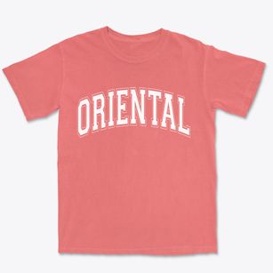 Oriental North Carolina Varsity Premium Heavyweight T-shirt