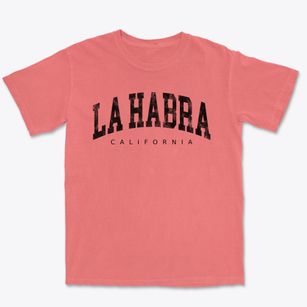 La Habra California Urban Vibe Premium Heavyweight T-shirt
