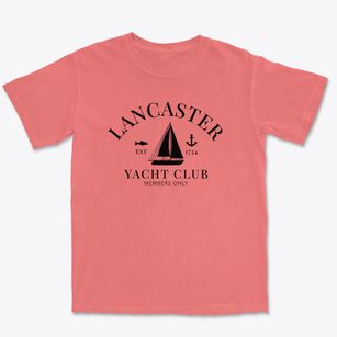 Lancaster Pennsylvania Yacht Club Premium Heavyweight T-shirt