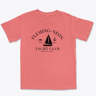 Fleming-neon Kentucky Yacht Club Premium Heavyweight T-shirt