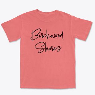 Birchwood Shores Michigan Freestyle Premium Heavyweight T-shirt