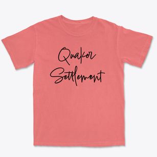 Quaker Settlement New York Freestyle Premium Heavyweight T-shirt