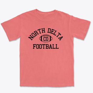 North Delta Colorado Football Premium Heavyweight T-shirt