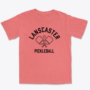 Lanscaster Iowa Pickleball Premium Heavyweight T-shirt
