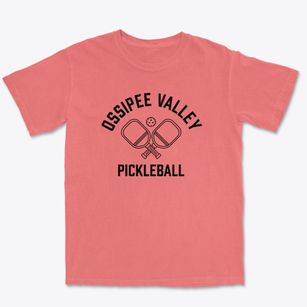 Ossipee Valley New Hampshire Pickleball Premium Heavyweight T-shirt
