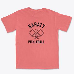 Saratt South Carolina Pickleball Premium Heavyweight T-shirt