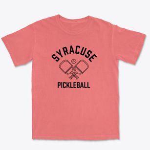 Syracuse Kansas Pickleball Premium Heavyweight T-shirt