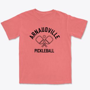 Arnaudville Louisiana Pickleball Premium Heavyweight T-shirt