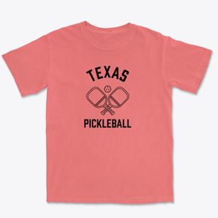 Texas Pennsylvania Pickleball Premium Heavyweight T-shirt