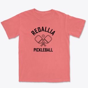 Redallia North Carolina Pickleball Premium Heavyweight T-shirt