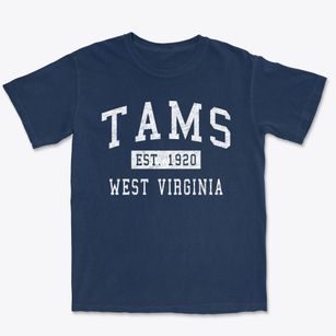Tams West Virginia Classic Established Premium Heavyweight T-shirt