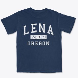 Lena Oregon Classic Established Premium Heavyweight T-shirt