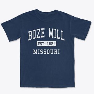 Boze Mill Missouri Classic Established Premium Heavyweight T-shirt