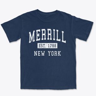 Merrill New York Classic Established Premium Heavyweight T-shirt